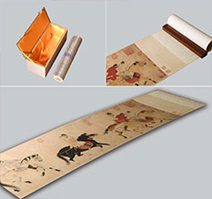 鄂尔多斯馆藏书画复制博物馆书画复制服务